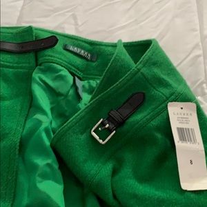 Ralph Lauren Skirt Emerald green 80 percent wool